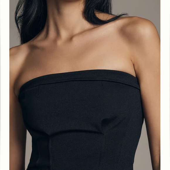 # 160 NEW Anthropologie Strapless Mini Dress - Picture 4 of 4